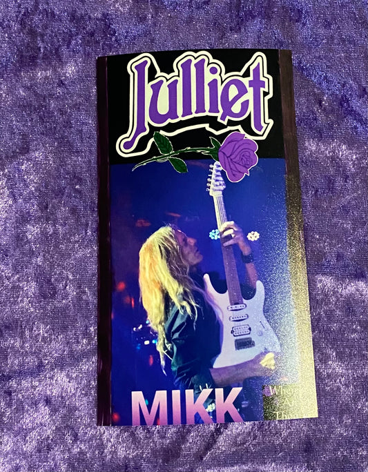Julliet Collectors Card Guitar Player Mike Peace