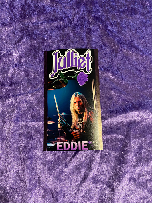 Julliet Drummer Eddie Collector Card